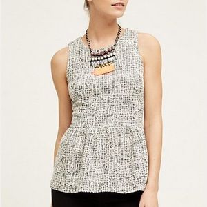 Anthropologie - Peplum Top
